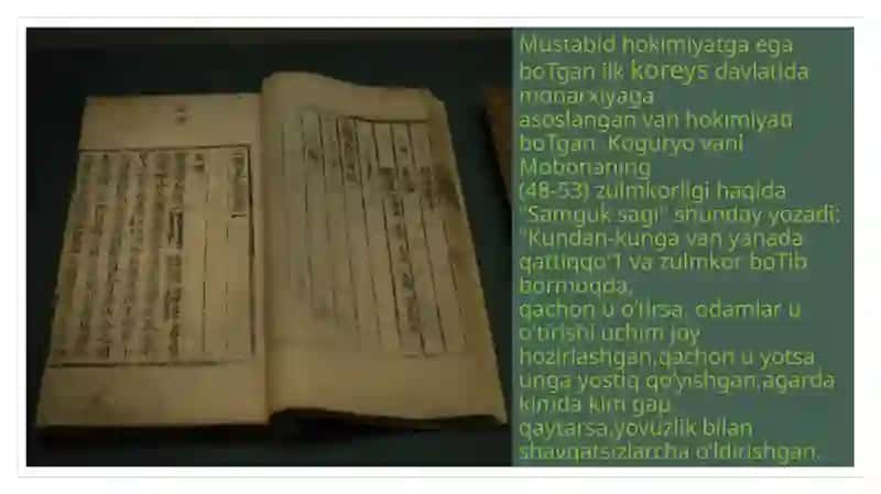 O'rganilayotgan mamlakat tarixi 4