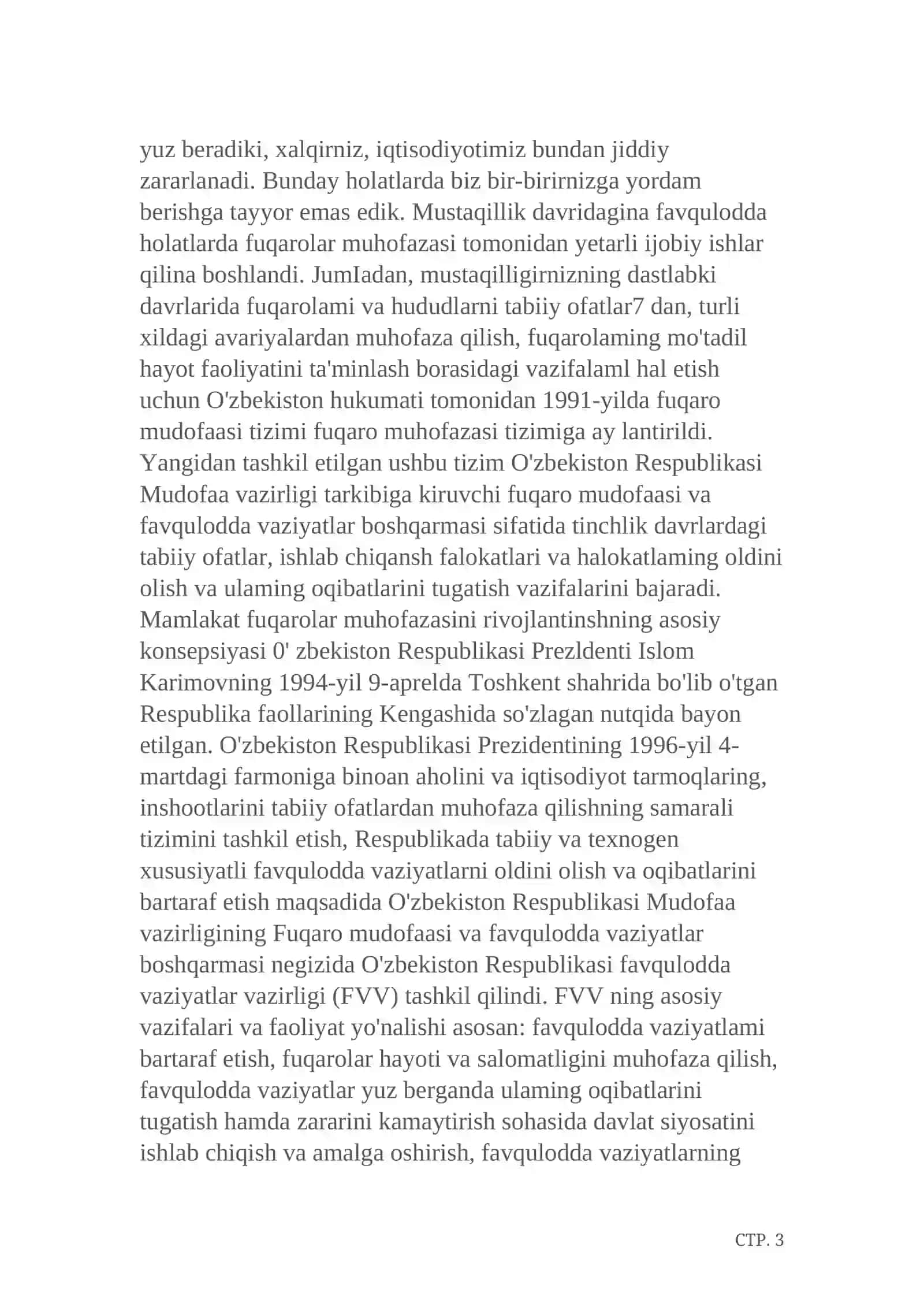 Iqtisodiyot tarmoqlarida fuqaro muhofazasi tuzilmalarini tashkil etish 4