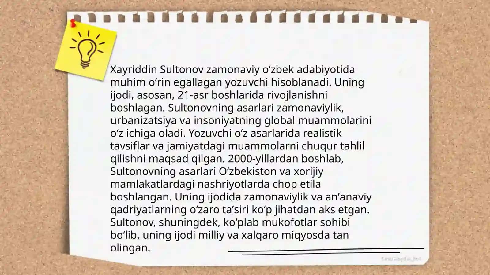 Xayriddin Sultonov asarlarida tarixiylik va zamonaviylik 4