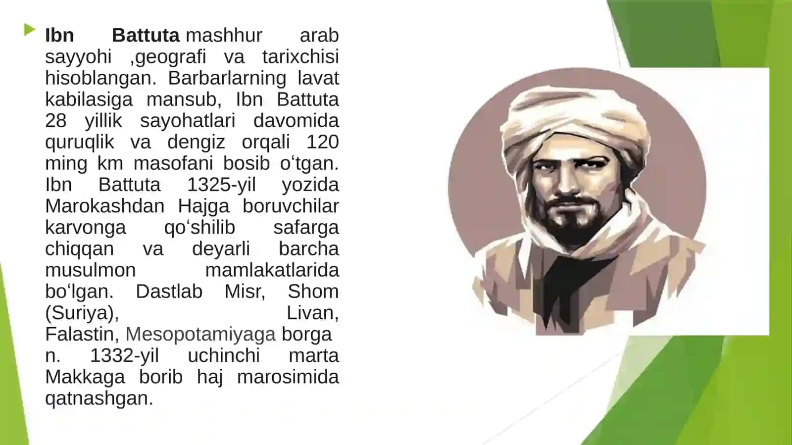 Ibn Battuta, Jon Kabot, F.Magellan, R. Amundsen David Lingviston, Bellinsgauzen va Lazervlar sayohatlari 4