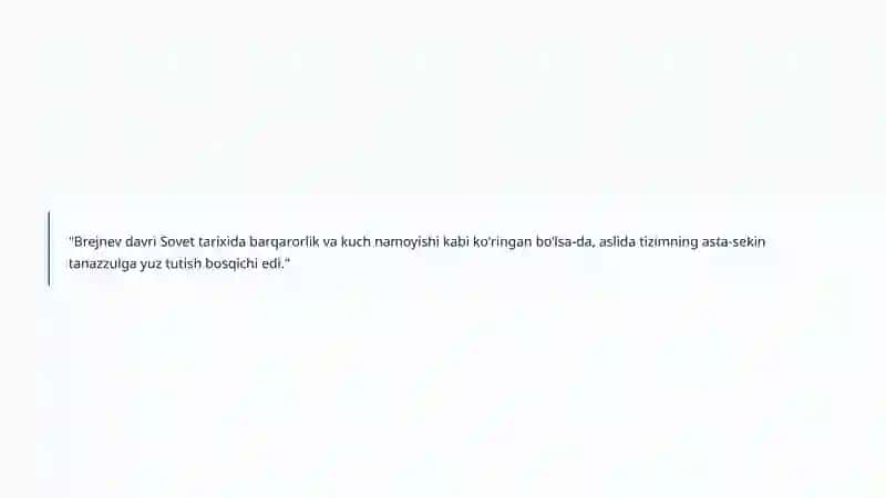 Sovet Ittifoqining inqirozi va Oʻzbekistonga ta'siri 4