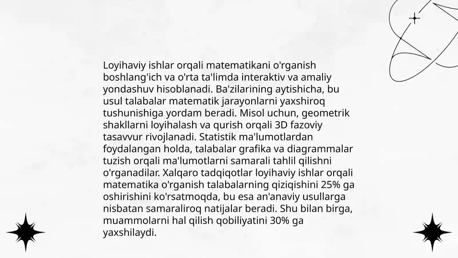 Boshlangʻich sinflarda matematikadan sinfdan tashqari ishlarni tashkil qilish turlari 4