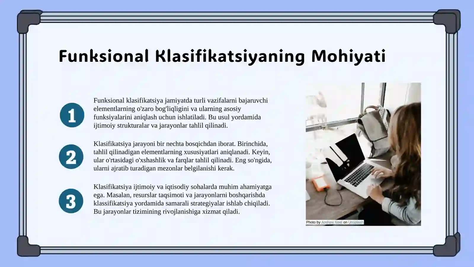 Funksional klasifikatsiyalash 4