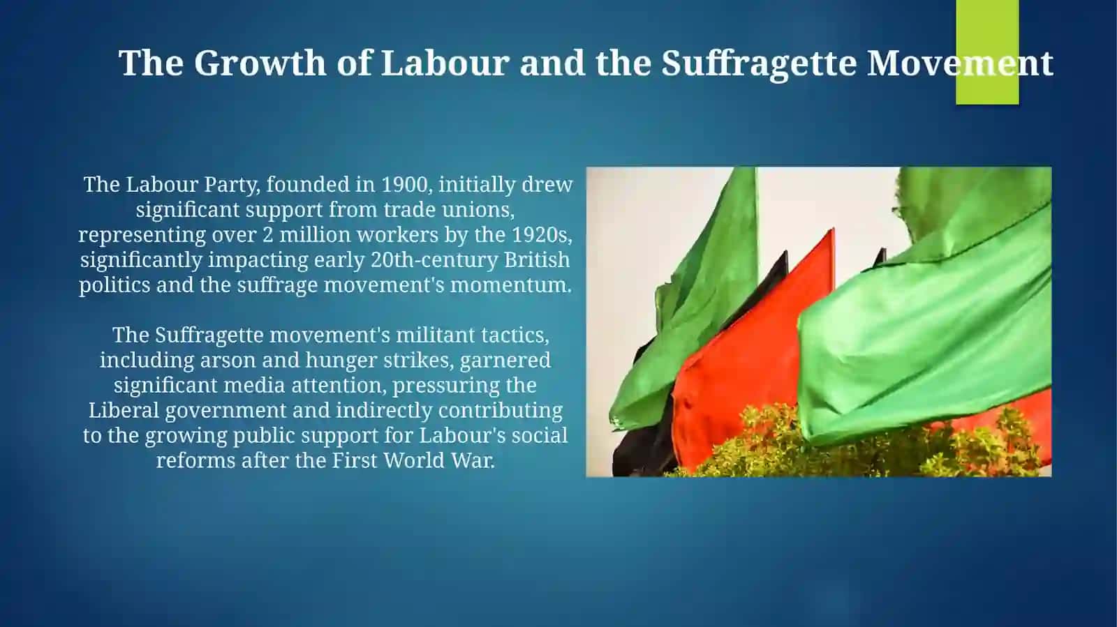 Formation of the Political Parties in GB 4