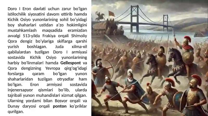 MAVZU. YUNON – FORS URUSHLARI 4