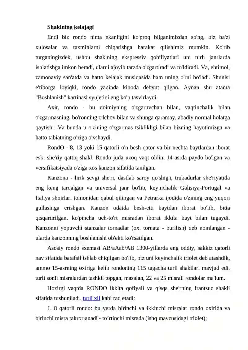 RONDO SHAKLI 4