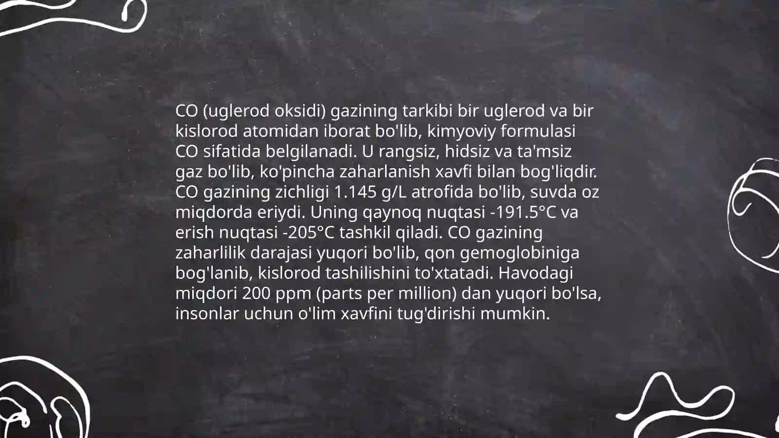 CO gazi bilan zaharlanish NURILLAYEVA SEVINCH 4