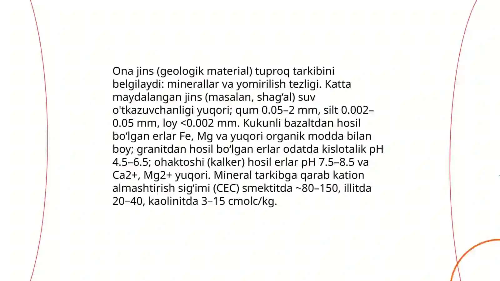 Tuproq hosil qiluvchi sharoitlar va ularning tabiiymintaqalarga bog‘liqligi 4
