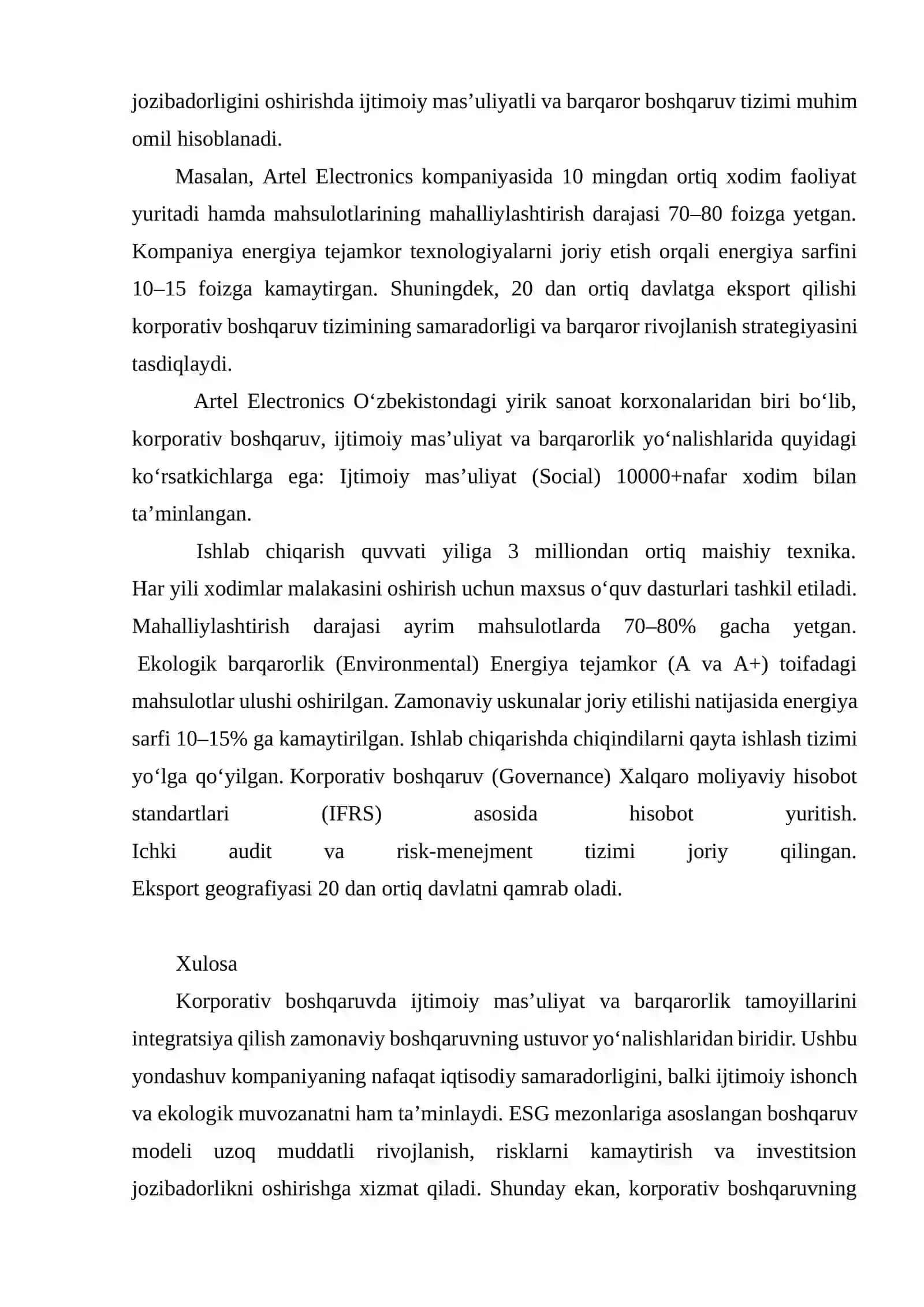 Korporativ boshqaruvda ijtimoiy ma’suliyat va barqarorlik 4