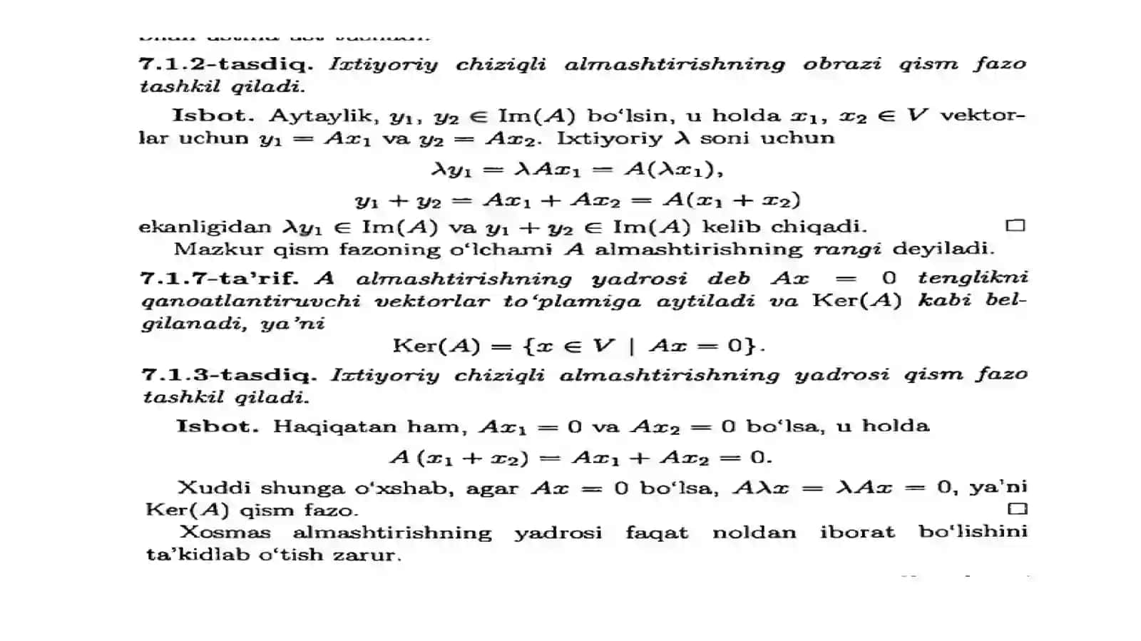 INVARIANT QISM FAZOLAR 4