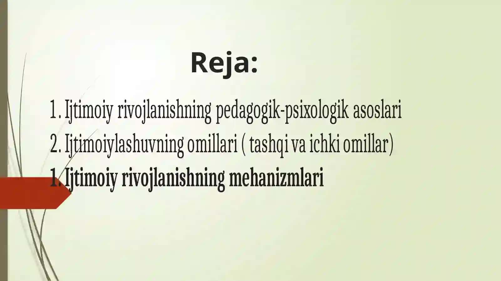 ijtimoiy RIVOJLANISHNING NAZARIY ASOSLARI 4