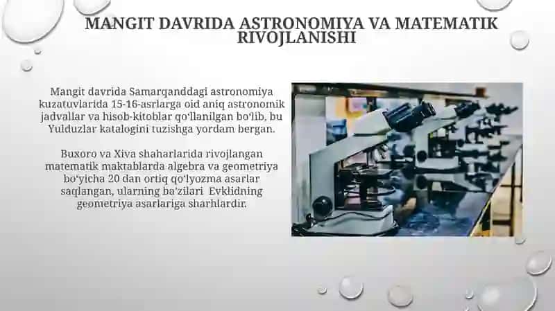 Mangitlar davrida ilm-fan va madaniyat 4