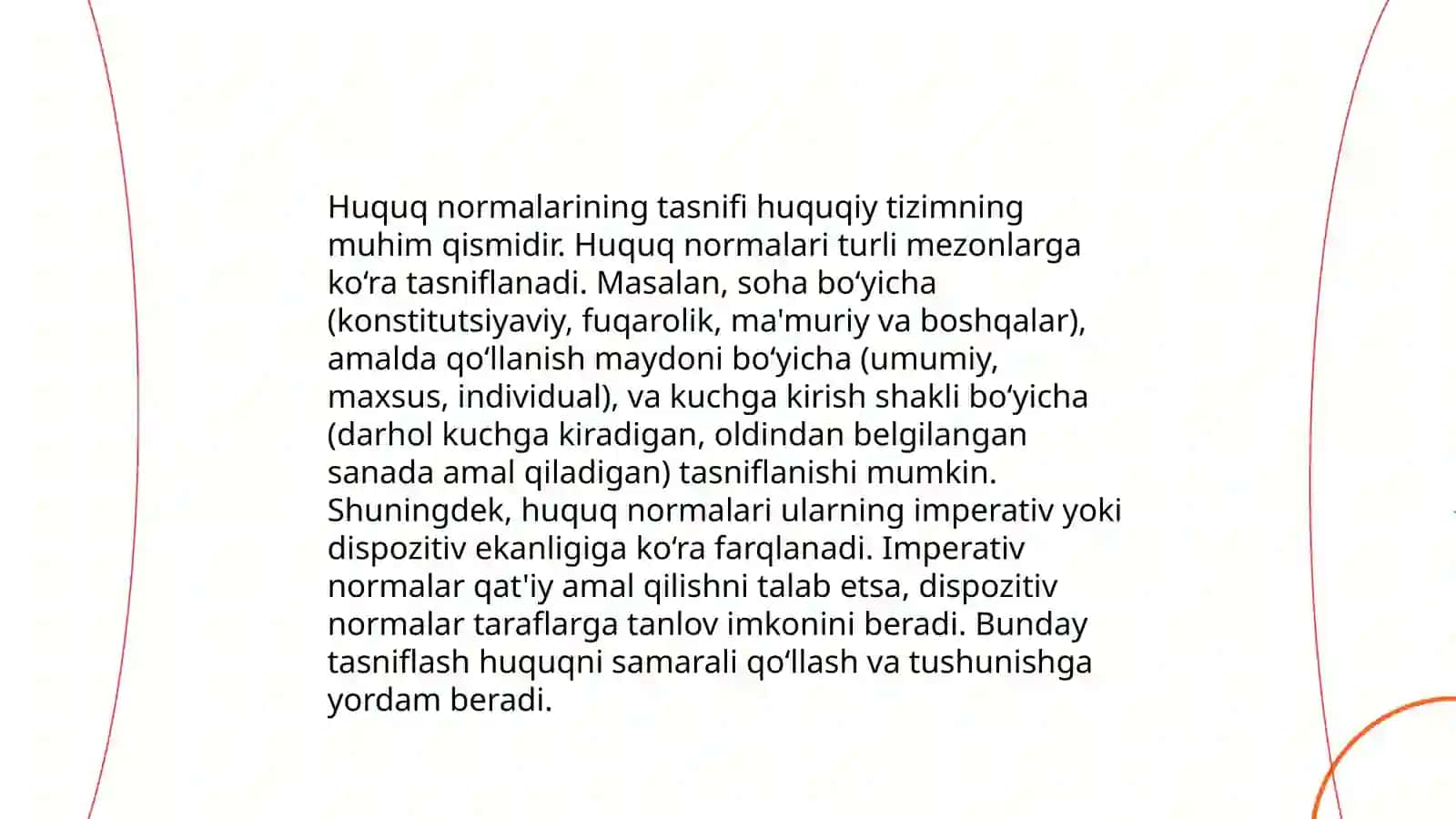 Huquq normalarini sharhlash tushunchasi va turlari 4