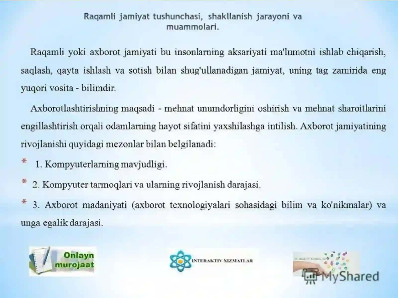 TEXNOLOGIK TA'LIM 101 GURUH 4