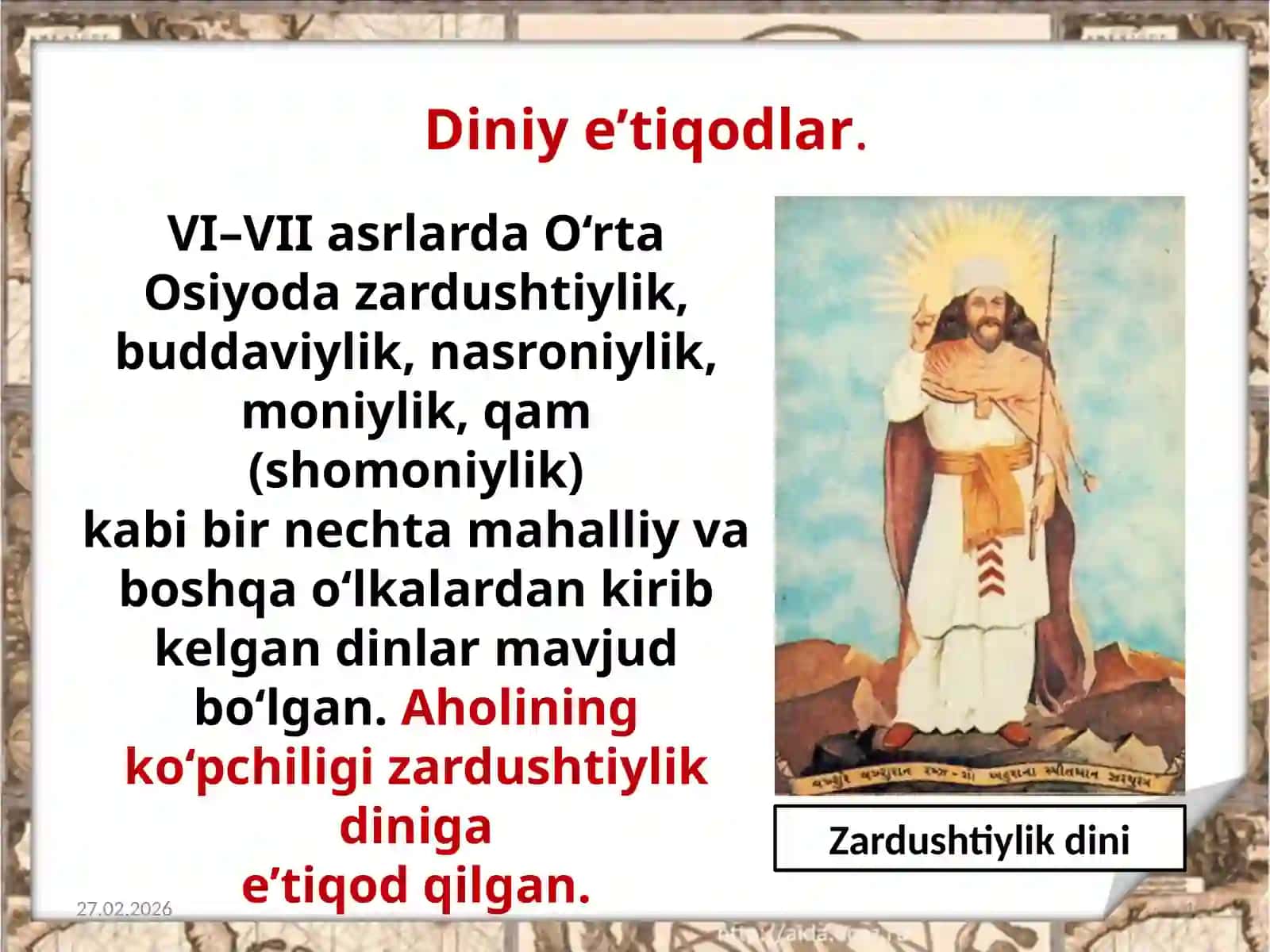 7-sinf O’zbekiston tarixi darsligi asosida 8-mavzu 4