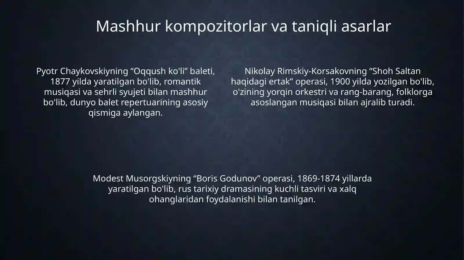 Ruskompozitorlaritomonidanyaratilganoperavabaletlar 4