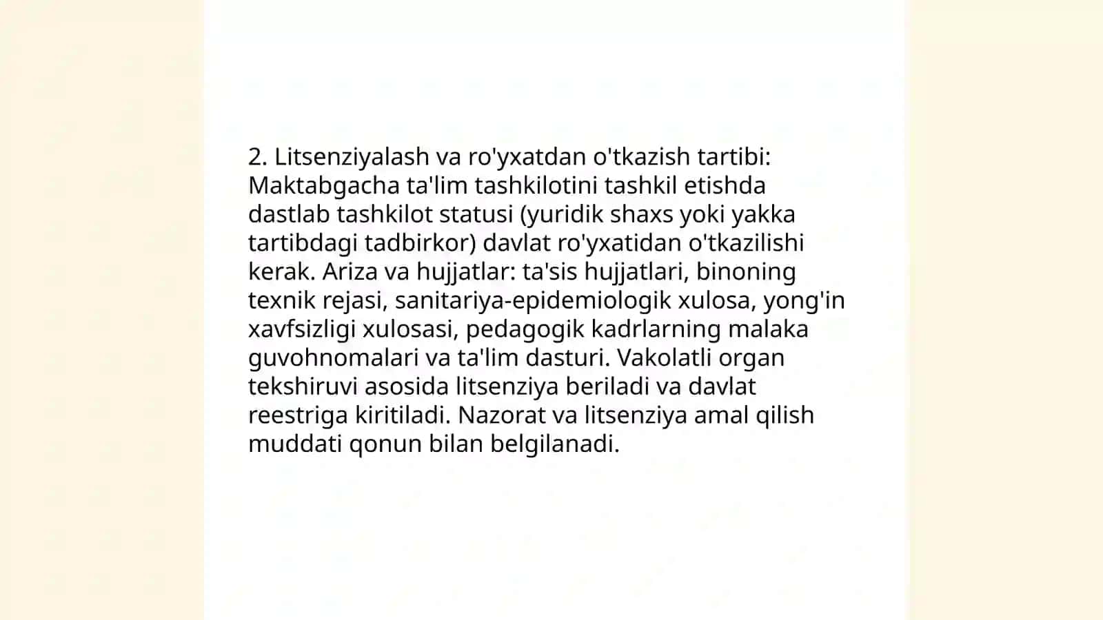 Maktabgacha talim tashkilot ularini tashkil etish 4