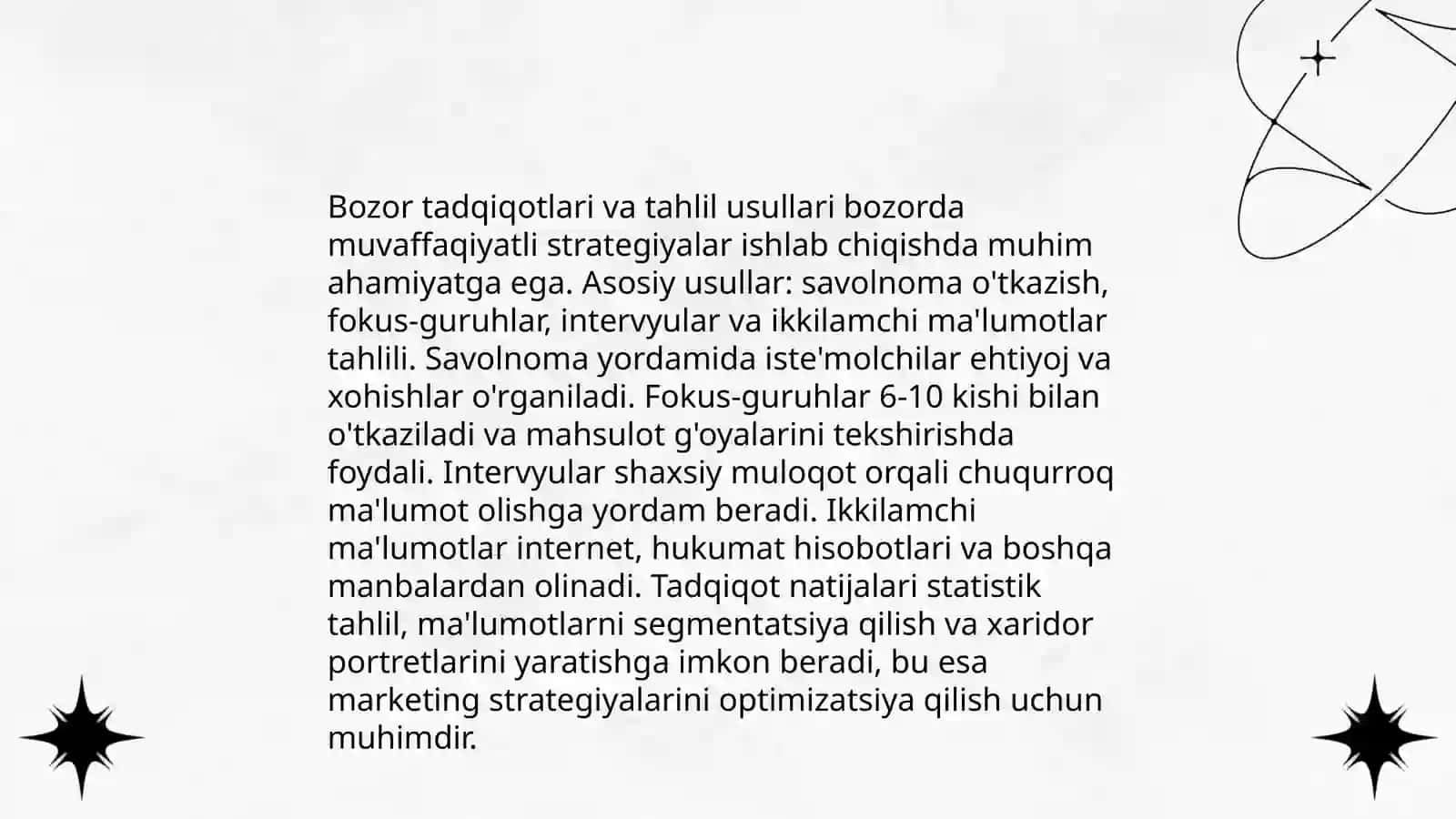 Eksport bozorini aniqlash yoʻllari 4