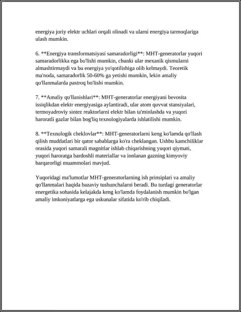 MGD-GENERATORNING ISHLASH PRINSPI 4
