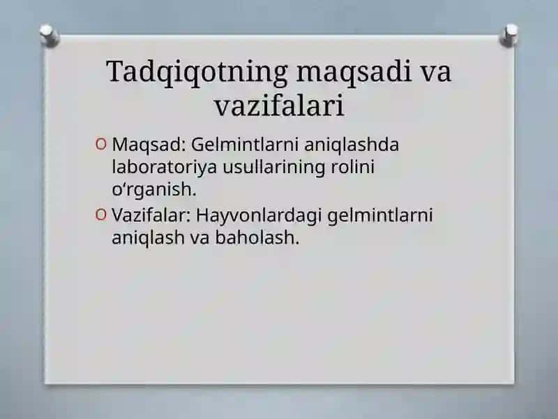 Tirikhayvonlarnigelmintlarbilanzararlanishinilaboratoriyadatekshirishusullari 4