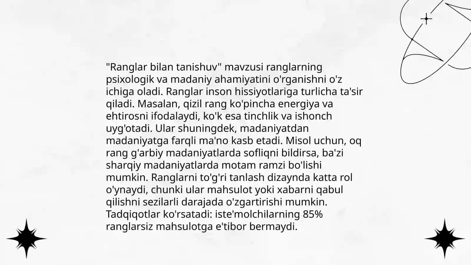 Rasm chizish asoslari 4