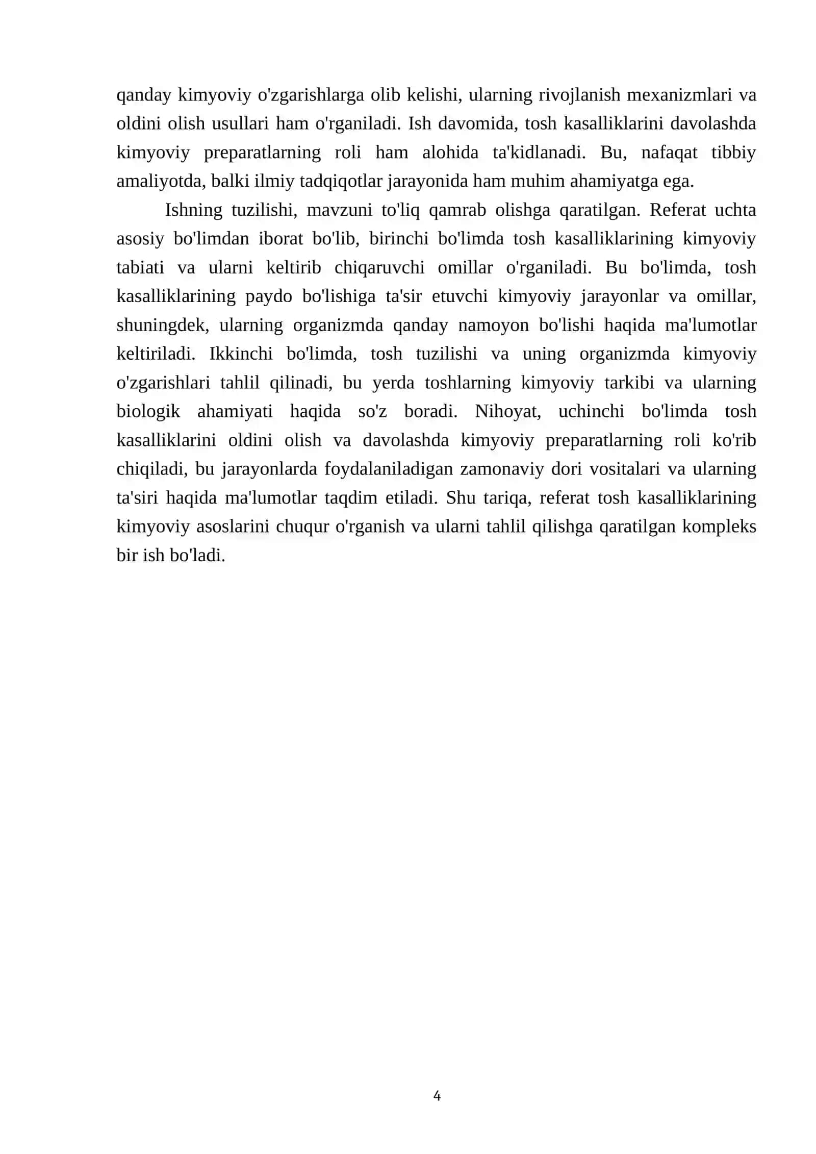 Tosh kasalliklarining kimyoviy asoslari 4