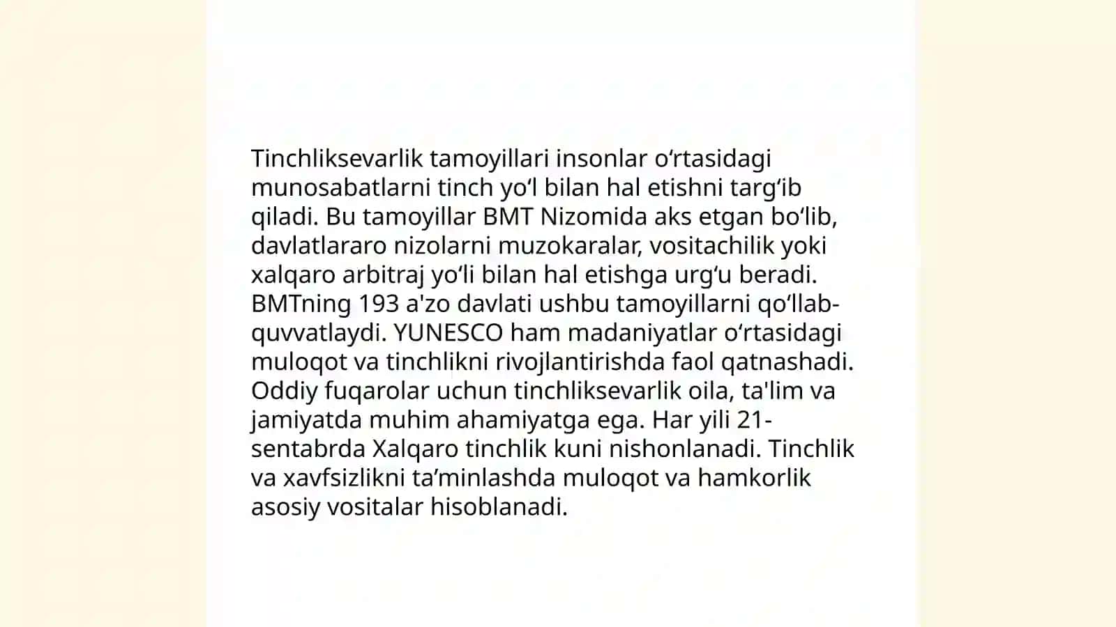 Mustaqil tashqi siyosatning mohiyati 4