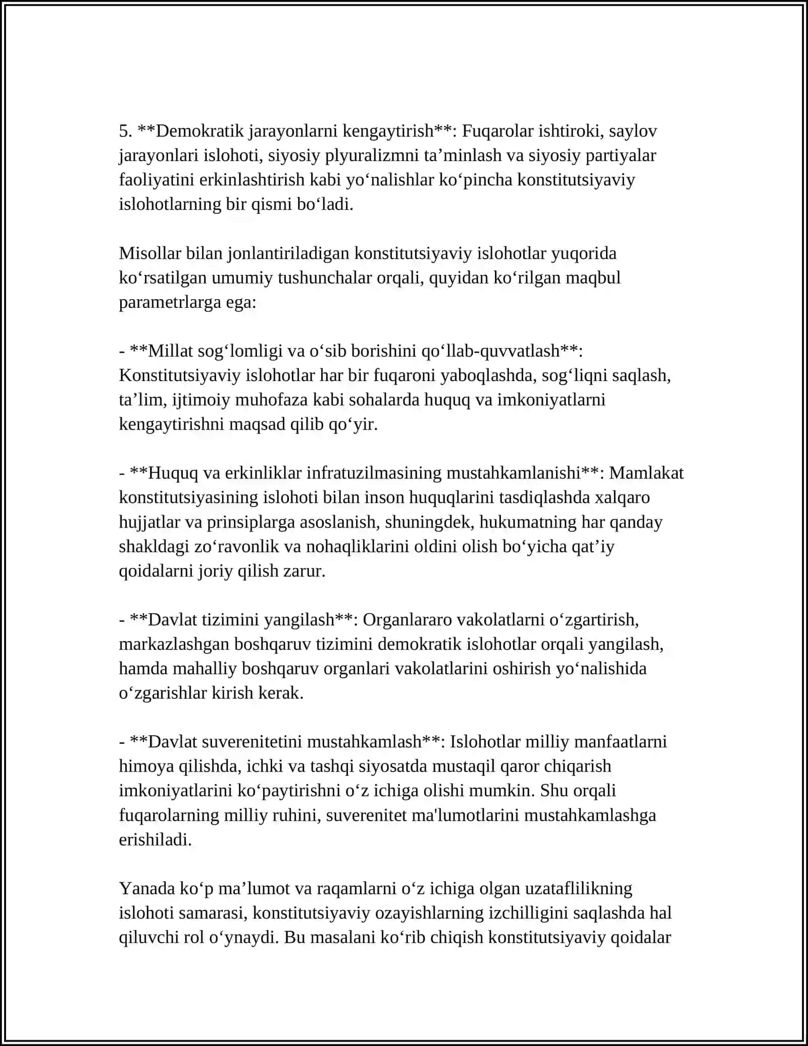 MUSTAQIL ISH Mavzu: KONSITITUTSION KOMISSIYA 4