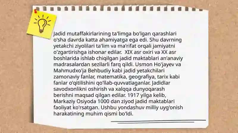 Jadid mutaffakirlarining pedagogik qarashlari 4