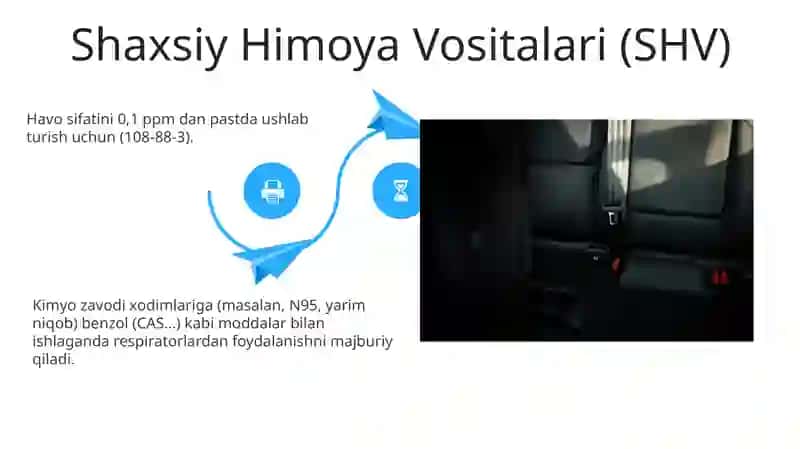 Kimyoviy korhonalarda mehnat muhofazasi va sanitariya gigiyena 4