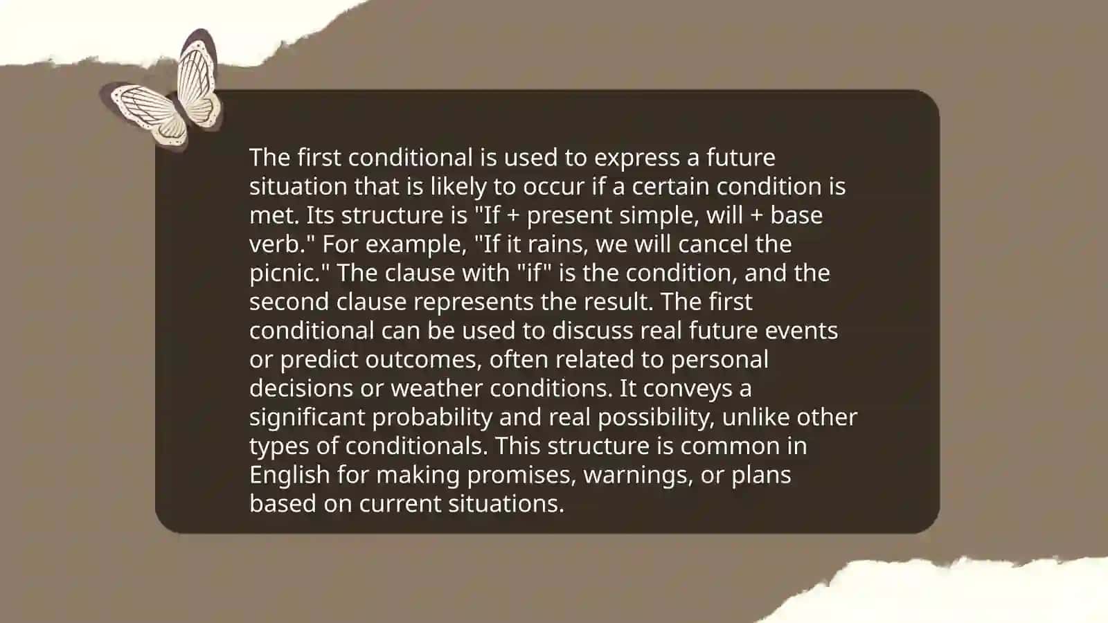 Zero Conditional 4