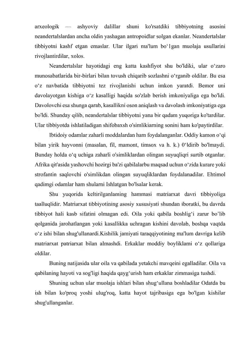 O'ZBEKISTONDA TIBBIYOT SOHASINING RIVOJLANISHI. 4
