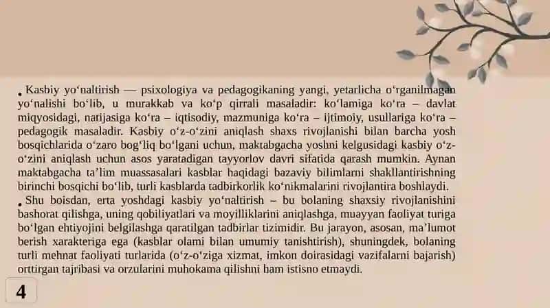 Maktabgacha ta'lim tashkiloti tarbiyalanuvchilari o‘rtasida tadbirkorlik tarbiyasi 4