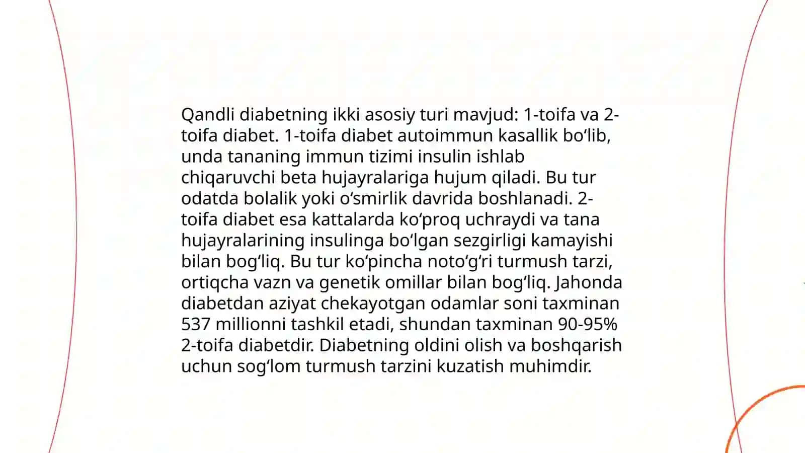 Qandli diabet kasalligi 4