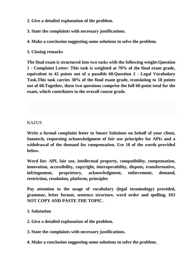 Legal English 4