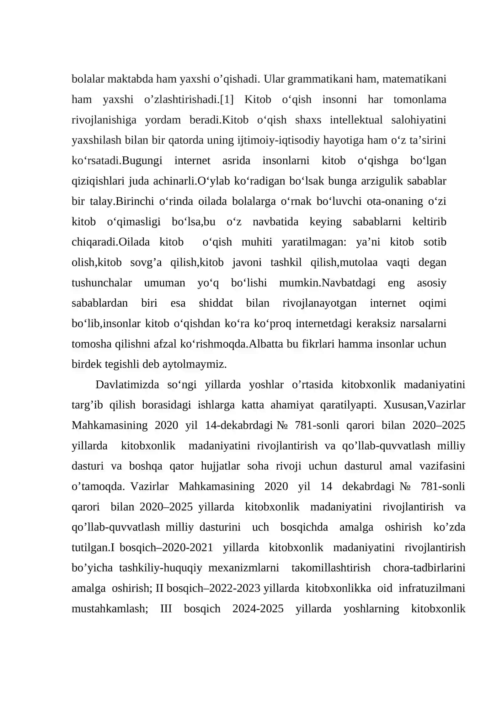 Talabalarni kitob o‘qishga qiziqtirishning psixologik mehanizmlarini takomillashtirish 4