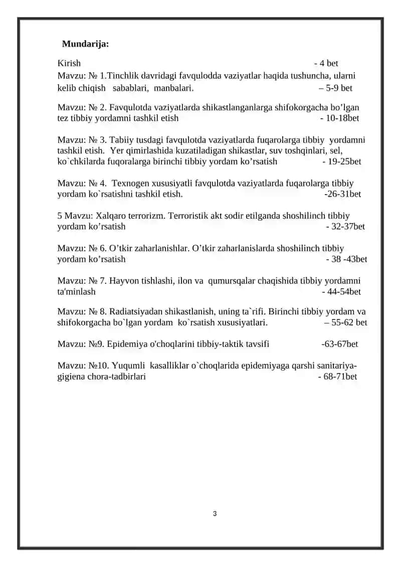 Favqulotda holatlar tibbiyoti 4
