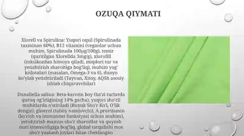 Kuk yashil suv utlar bulimi 4