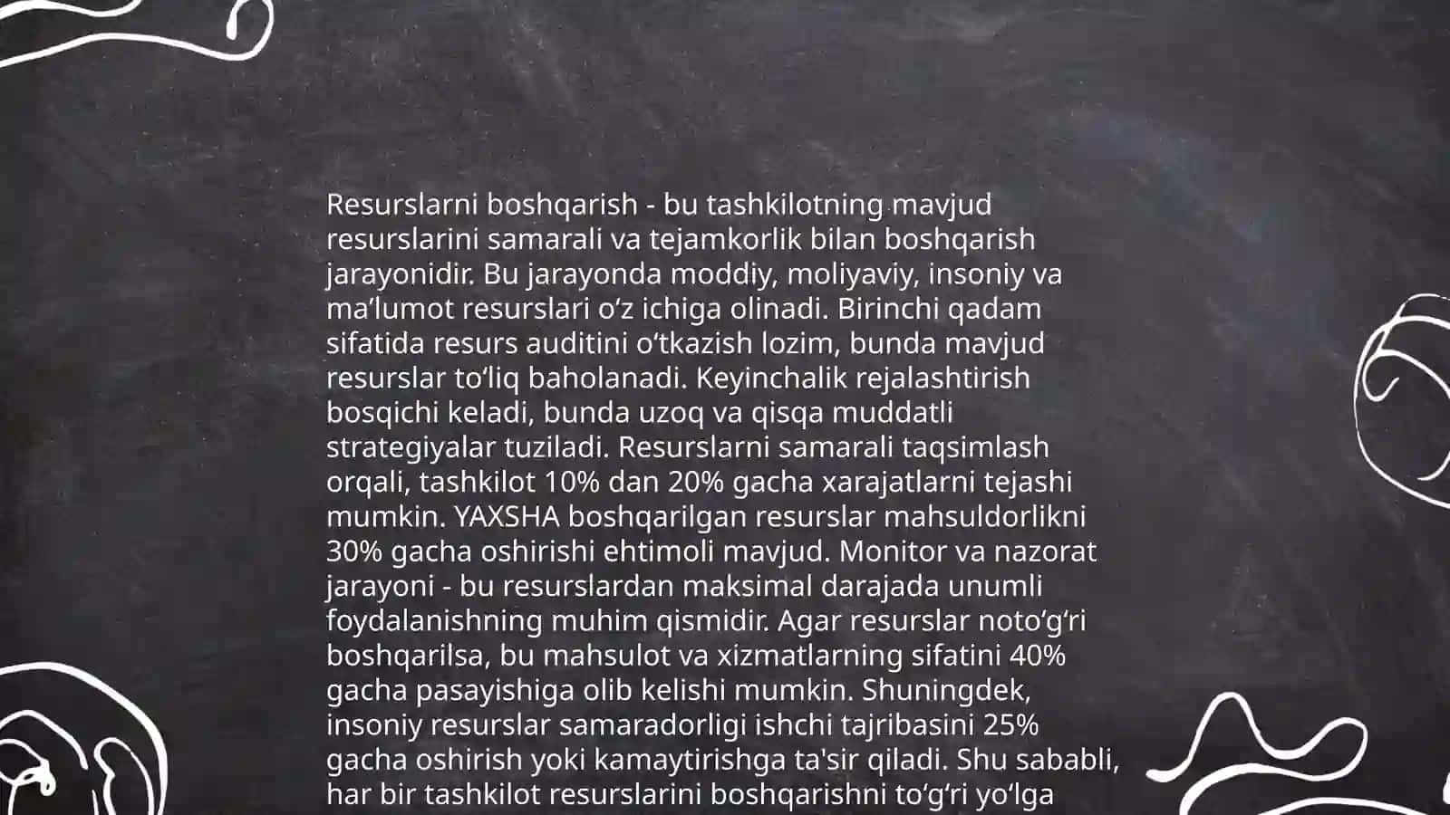 Ishlab chiqarish jarayonlarini nazorat qilish sxemasi 4