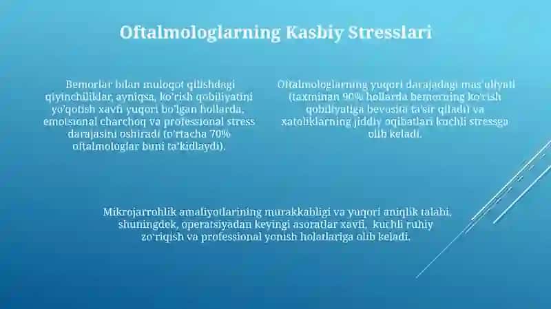Oftalmologlarning psixalogik portreti 4