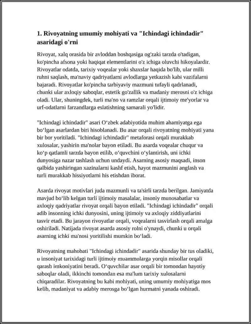 JALOLIDDIN RUMIYNING “OVCHI VA LOCHIN” RIVOYATINING MOHIYATI VA UNING TARBIYAVIY AHAMIYATINI TAHLIL ETISH 4