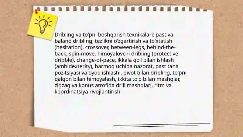 Bastketbol oyin texnikasi va taktikasi tasnifi 4