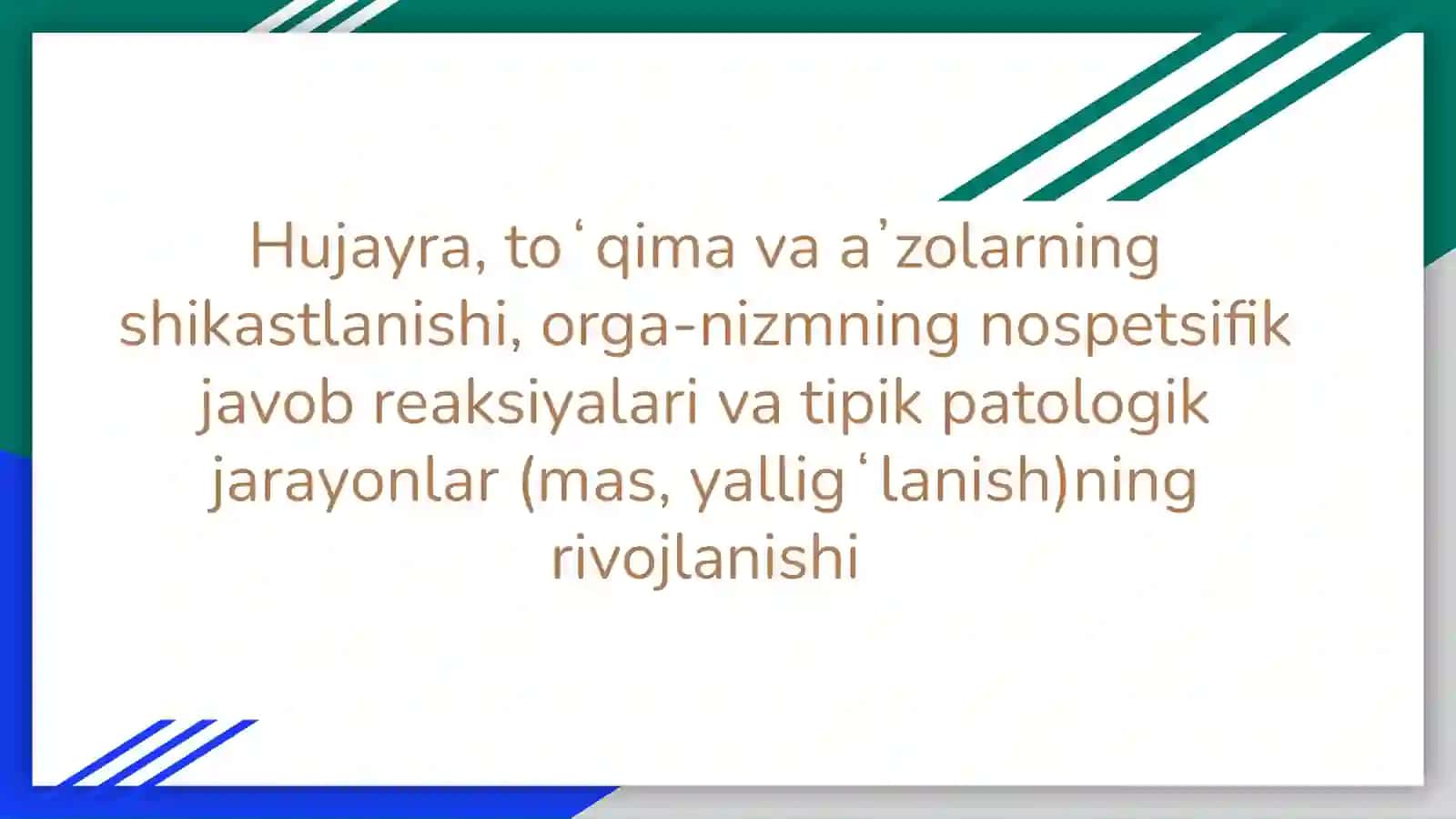 Kasallık etıologıyası potogenesı rıvojllanıshı 4