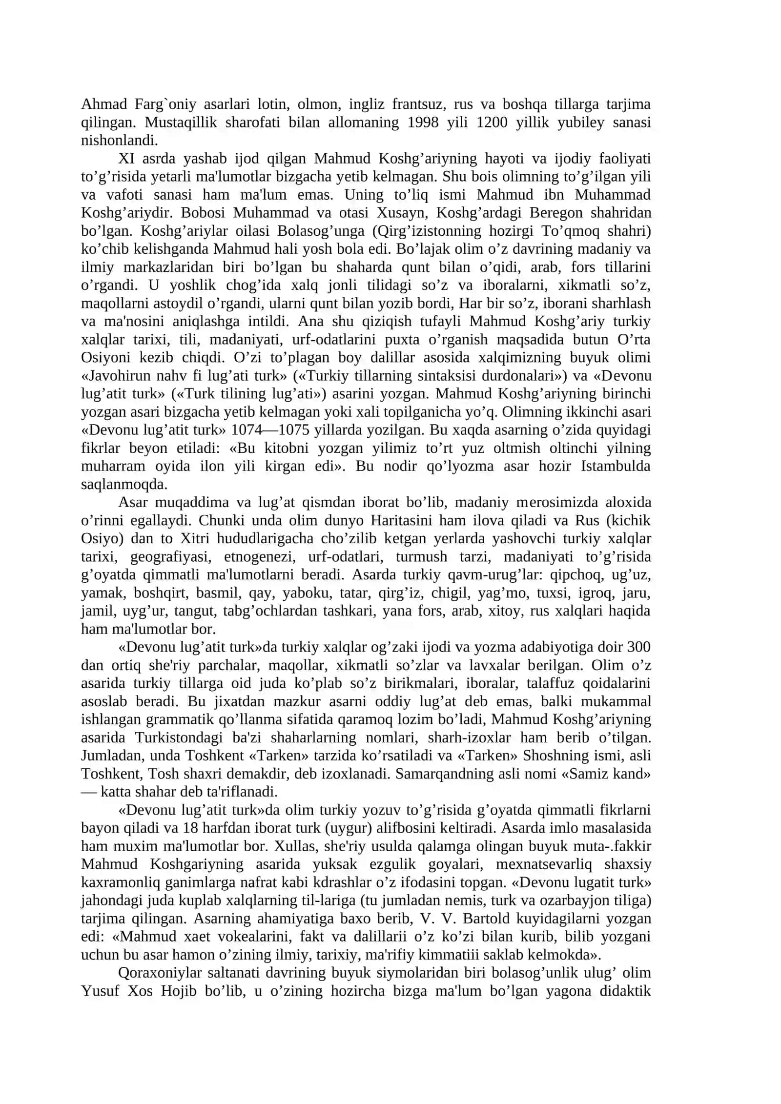 9-mavzu. Mustaqillik yillarida O‘zbekistondagi ma’naviy va madaniy taraqqiyot 4