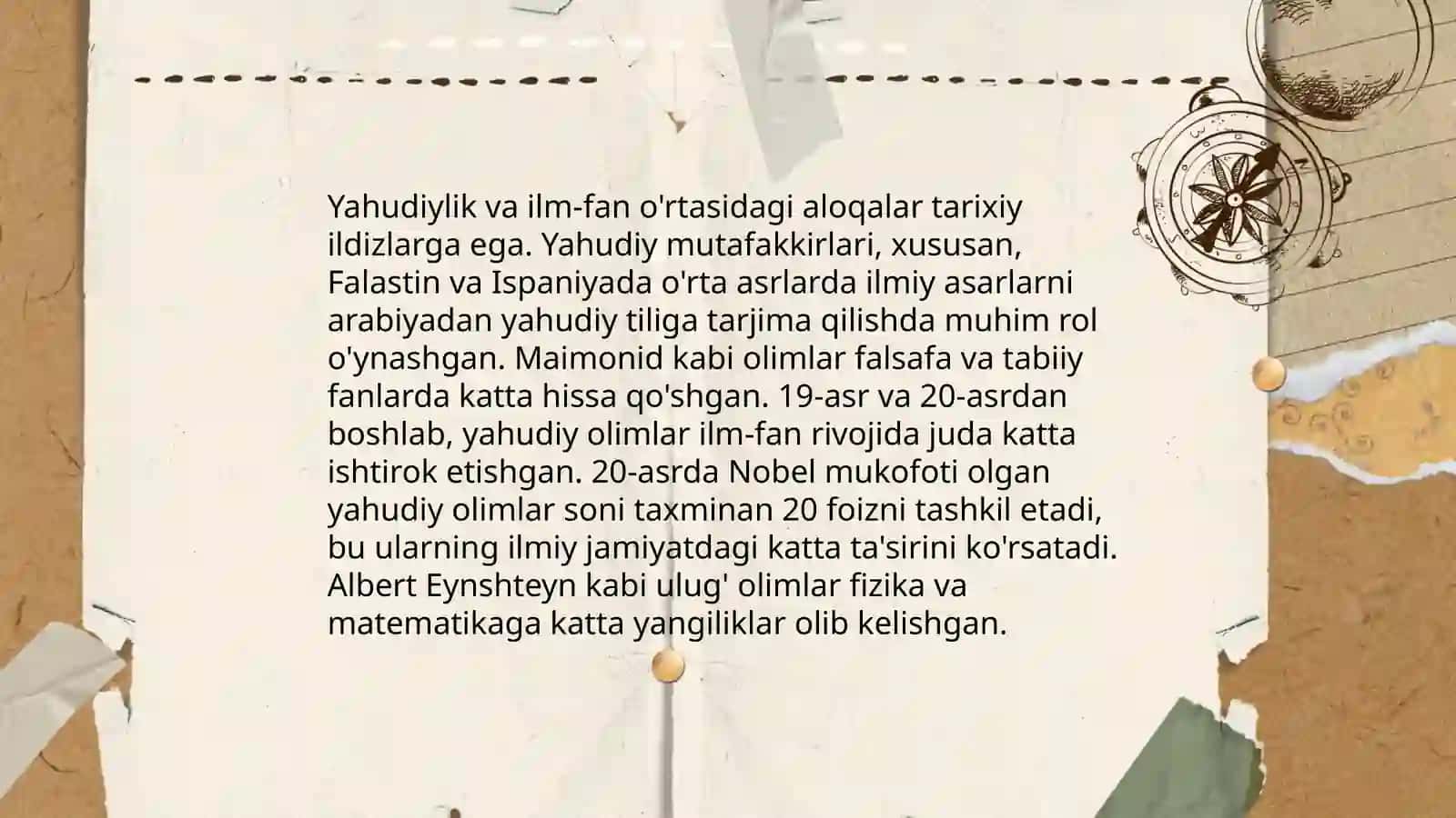 Yahudiylik va fan 4