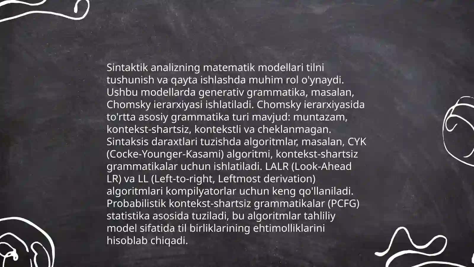 Matematik lingvistika asoslari 4