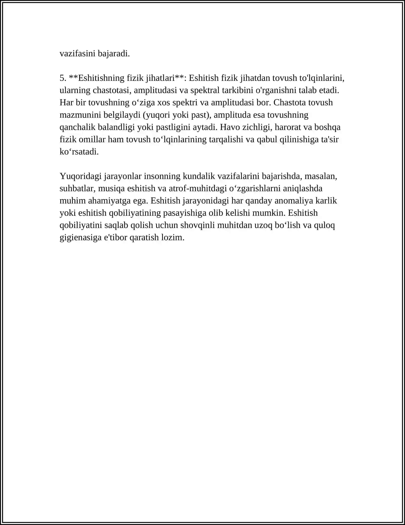 ESHITISH BIOFIZIKASI ELEMENTLARI. KOXLER IMPLANTSIYASI ASOSLARI 4