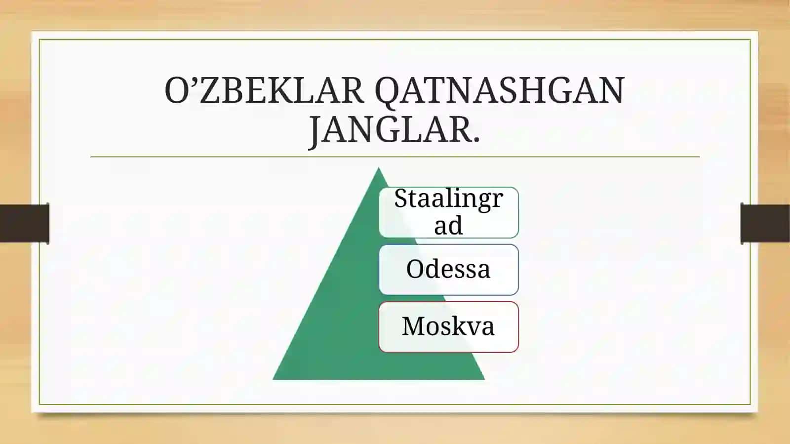 IKKINCHI JAHON URUSHI VAKILLARI (ANDIJON MISOLIDA 4