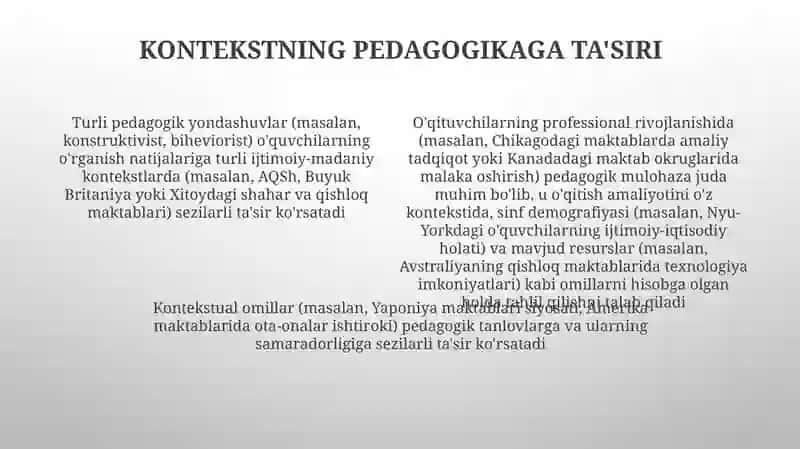 Pedagogika fani-pedagogik refleksiya obekti sifatida 4
