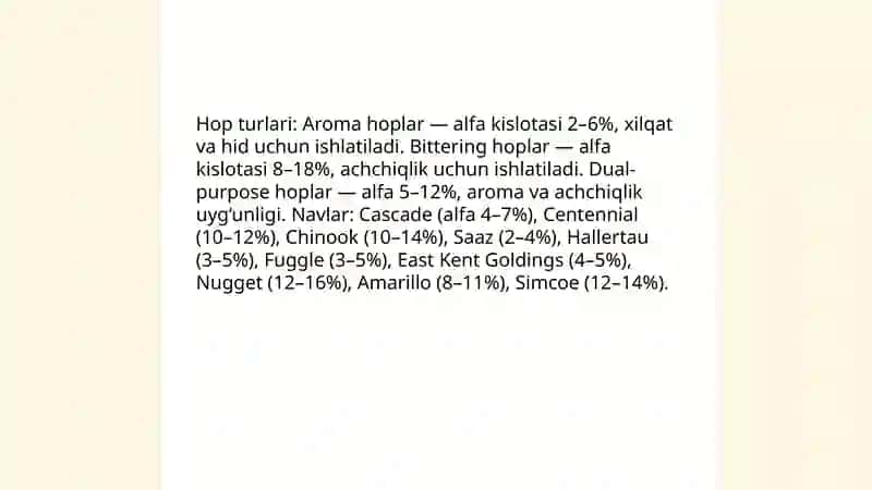 Hop o'simligining morfologiyasi va anatomiyasi 4
